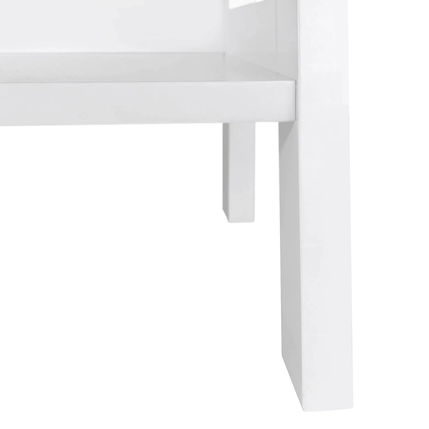 Mørteens Étagère Kolding - Bambou massif - Blanc 7 Mørteens Étagère Kolding - Bambou massif - Blanc – Image 7