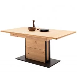 Loftscape Table Locmalo (extensible) - Partiellement en chêne massif - Planches de chêne Bianco / Anthracite 6 Loftscape Table Locmalo (extensible) - Partiellement en chêne massif - Planches de chêne Bianco / Anthracite -ÉcoMaison Soldes 1000242015 210202 13150500114 DETAILS P000000001000242015