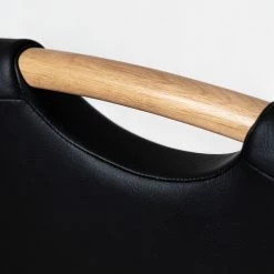 Naturoo Chaises capitonnées Lullin (lot de 2) - Chêne sauvage massif - Noir -ÉcoMaison Soldes 1000242066 210121 15550900016 DETAILS P000000001000242066