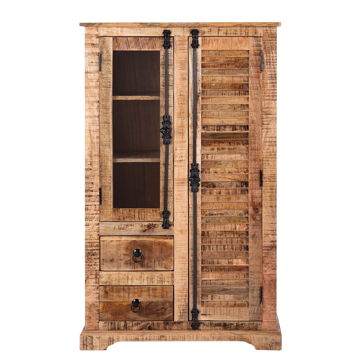 Wolf-Möbel Buffet haut Senille - Manguier massif 5 Wolf-Möbel Buffet haut Senille - Manguier massif – Image 5