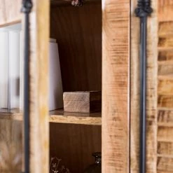 Wolf-Möbel Buffet haut Senille - Manguier massif 37 Wolf-Möbel Buffet haut Senille - Manguier massif -ÉcoMaison Soldes 1000243201 220314 032 DETAILS P000000001000243201