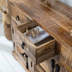 Wolf-Möbel Enfilade Senille - Manguier massif -ÉcoMaison Soldes 1000243214 220311 031 DETAILS P000000001000243214