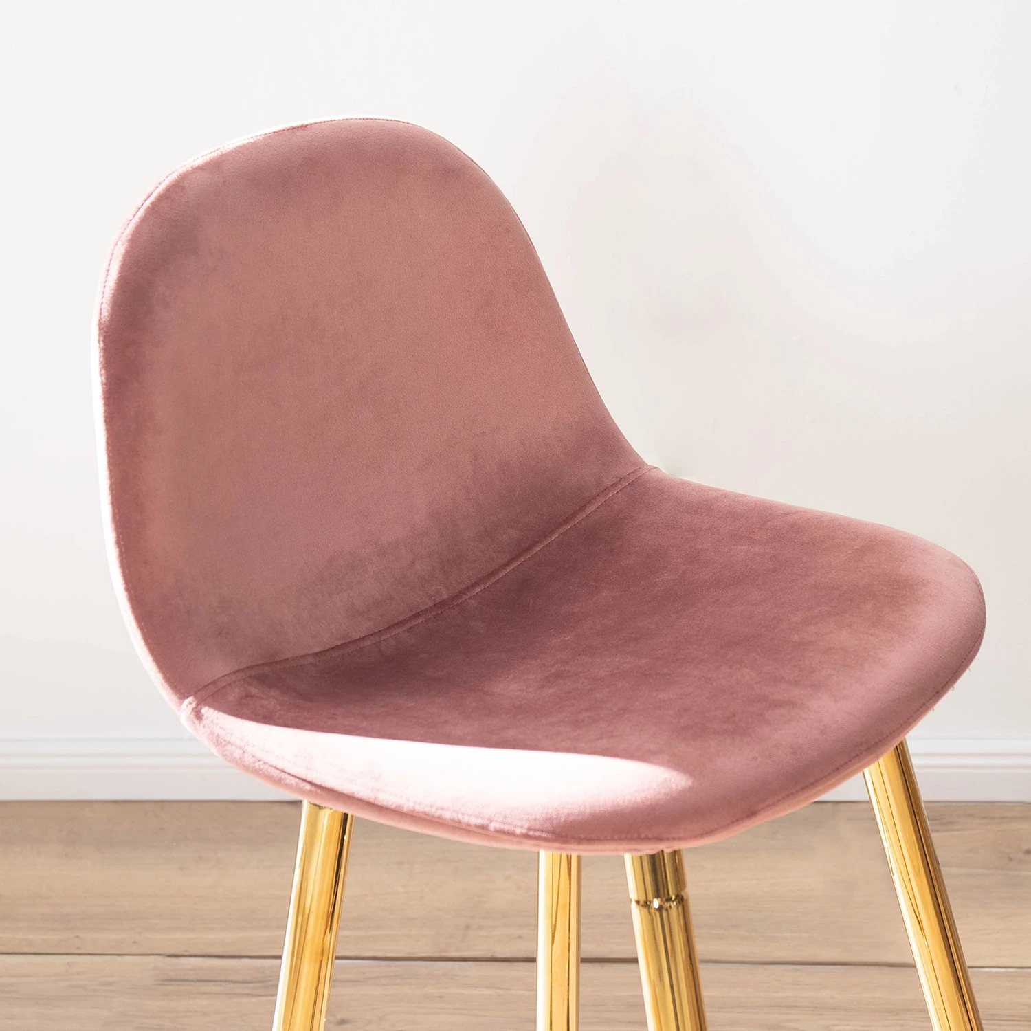 Jack & Alice Chaises de bar Yoyce (lot de 2) - Saumon 10 Jack & Alice Chaises de bar Yoyce (lot de 2) - Saumon – Image 10