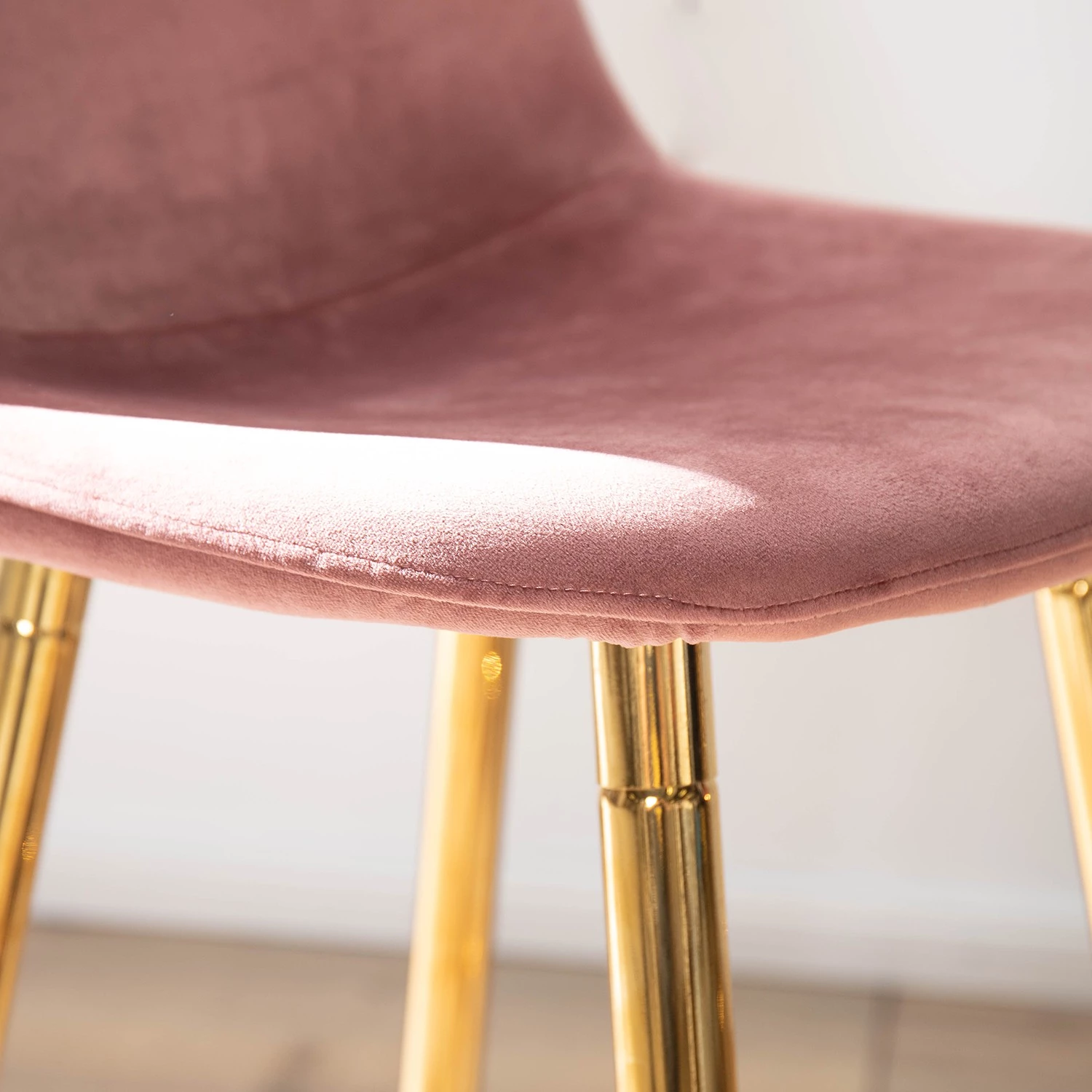 Jack & Alice Chaises de bar Yoyce (lot de 2) - Saumon 12 Jack & Alice Chaises de bar Yoyce (lot de 2) - Saumon – Image 12