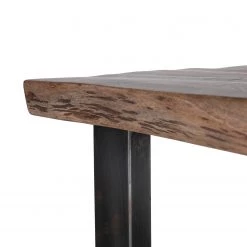 Ars manufacti Table haute Gelles - Acacia massif / Fer - Acacia / Anthracite -ÉcoMaison Soldes 1000246830 220830 032 DETAILS P000000001000246830