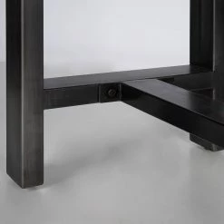 Ars manufacti Table haute Gelles - Acacia massif / Fer - Acacia / Anthracite -ÉcoMaison Soldes 1000246830 220830 039 DETAILS P000000001000246830