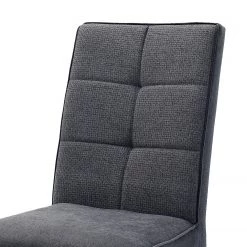 Norrwood Chaises capitonnées Brachy (lot de 2) - Tissage à plat / Hêtre massif - Anthracite -ÉcoMaison Soldes 1000249606 210609 12392100106 DETAILS P000000001000249606