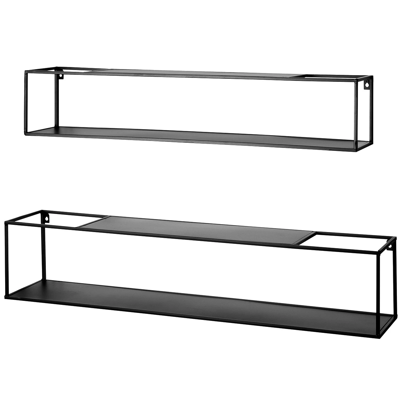Loftscape Étagères murales Lancieux I - Métal - Noir 1 Loftscape Étagères murales Lancieux I - Métal - Noir