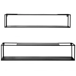 Loftscape Étagères murales Lancieux I - Métal - Noir 7 Loftscape Étagères murales Lancieux I - Métal - Noir -ÉcoMaison Soldes 1000252694 220209 12152100050 DETAILS P000000001000252694