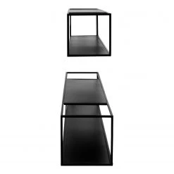 Loftscape Étagères murales Lancieux I - Métal - Noir 8 Loftscape Étagères murales Lancieux I - Métal - Noir -ÉcoMaison Soldes 1000252694 220209 12152100060 DETAILS P000000001000252694