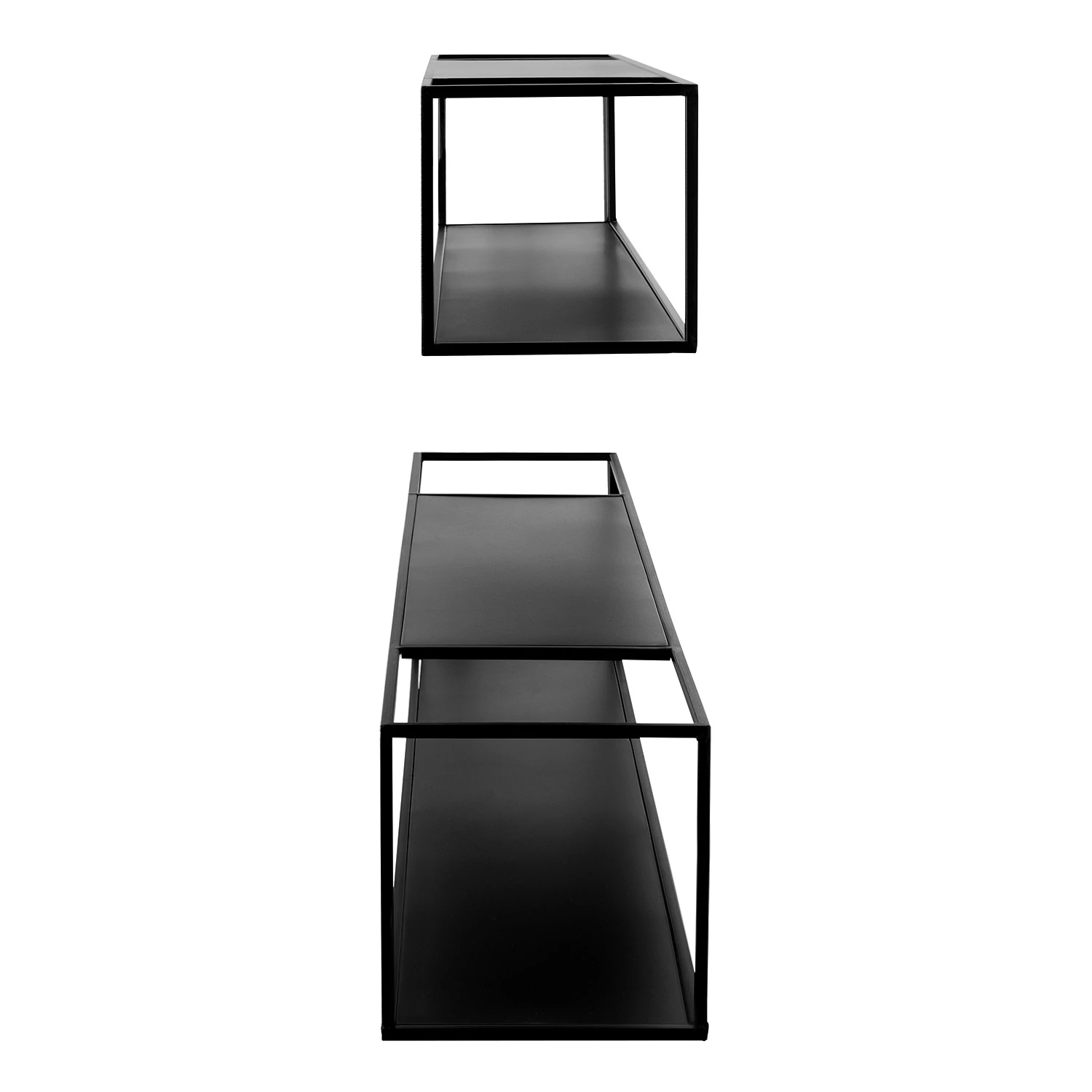 Loftscape Étagères murales Lancieux I - Métal - Noir 4 Loftscape Étagères murales Lancieux I - Métal - Noir – Image 4