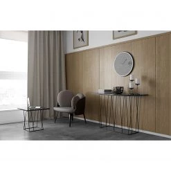 Temahome Console Helix - Marbre / Métal - Noir -ÉcoMaison Soldes 1000256018 210331 14514500308 MOOD DETAILS P000000001000256018 mood
