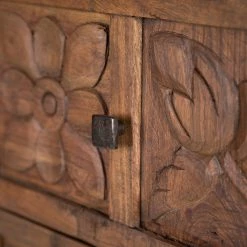 Wolf-Möbel Commode Carving - Acacia massif 30 Wolf-Möbel Commode Carving - Acacia massif -ÉcoMaison Soldes 1000257008 220520 037 DETAILS P000000001000257008