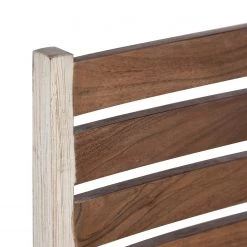 Wolf-Möbel Chaises Maison (lot de 2) - Acacia massif - Acacia couleur pierre / Blanc cassé -ÉcoMaison Soldes 1000257218 220406 045 DETAILS P000000001000257218