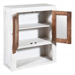 Wolf-Möbel Vaisselier Maison - Acacia massif - Acacia couleur pierre / Blanc cassé 36 Wolf-Möbel Vaisselier Maison - Acacia massif - Acacia couleur pierre / Blanc cassé -ÉcoMaison Soldes 1000257397 211216 081912000114 DETAILS P000000001000257397