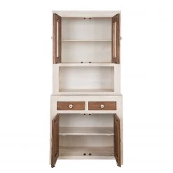 Wolf-Möbel Vaisselier Maison - Acacia massif - Acacia couleur pierre / Blanc cassé 40 Wolf-Möbel Vaisselier Maison - Acacia massif - Acacia couleur pierre / Blanc cassé -ÉcoMaison Soldes 1000257397 220406 032 DETAILS P000000001000257397