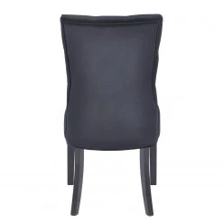 Maison Belfort Chaises capitonnées Waroona 2 (lot de 2) - Noir - Noir -ÉcoMaison Soldes 1000260656 211102 133602000054 DETAILS P000000001000260656