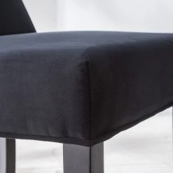 Maison Belfort Chaises capitonnées Waroona 2 (lot de 2) - Noir - Noir -ÉcoMaison Soldes 1000260656 220622 040 DETAILS P000000001000260656