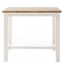 Maison Belfort Table haute Balignton - Pin massif - Pin / Blanc -ÉcoMaison Soldes 1000260743 211116 12572900265 DETAILS P000000001000260743