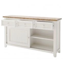 Maison Belfort Buffet Balignton - Pin massif - Pin / Blanc -ÉcoMaison Soldes 1000260756 211116 13020000331 DETAILS P000000001000260756