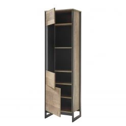 Red Living Vitrine Cocody - Imitation chêne Montana / Gris -ÉcoMaison Soldes 1000261310 210426 09125800007 DETAILS P000000001000261310