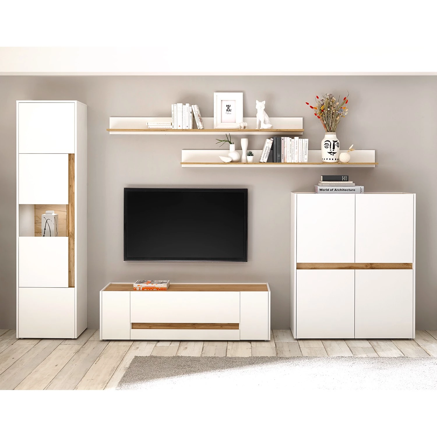 Norrwood Vitrine Olon - Blanc 5 Norrwood Vitrine Olon - Blanc – Image 5