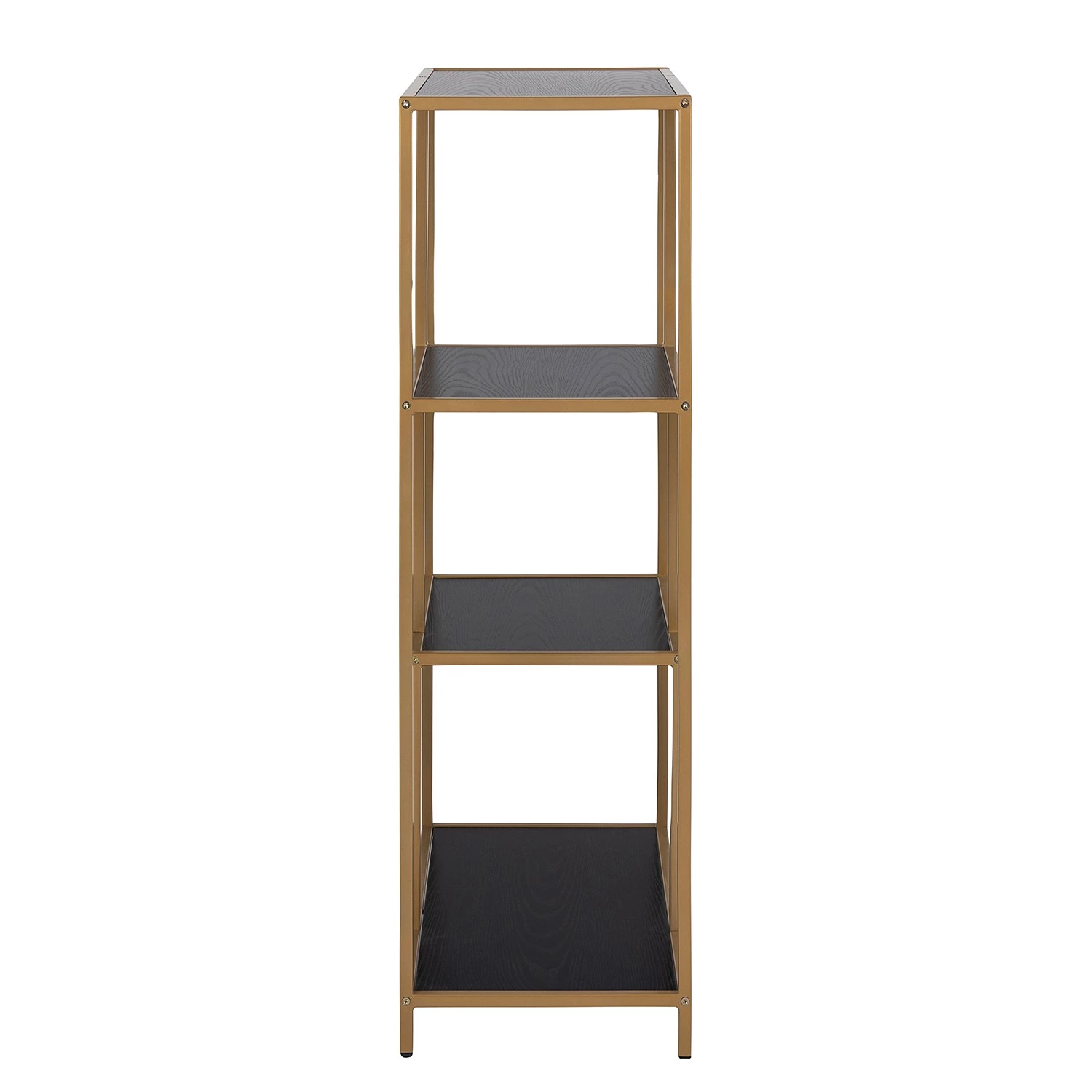 Red Living Étagère Coogee I - Noir / Doré - Hauteur : 114 cm 4 Red Living Étagère Coogee I - Noir / Doré - Hauteur : 114 cm – Image 4