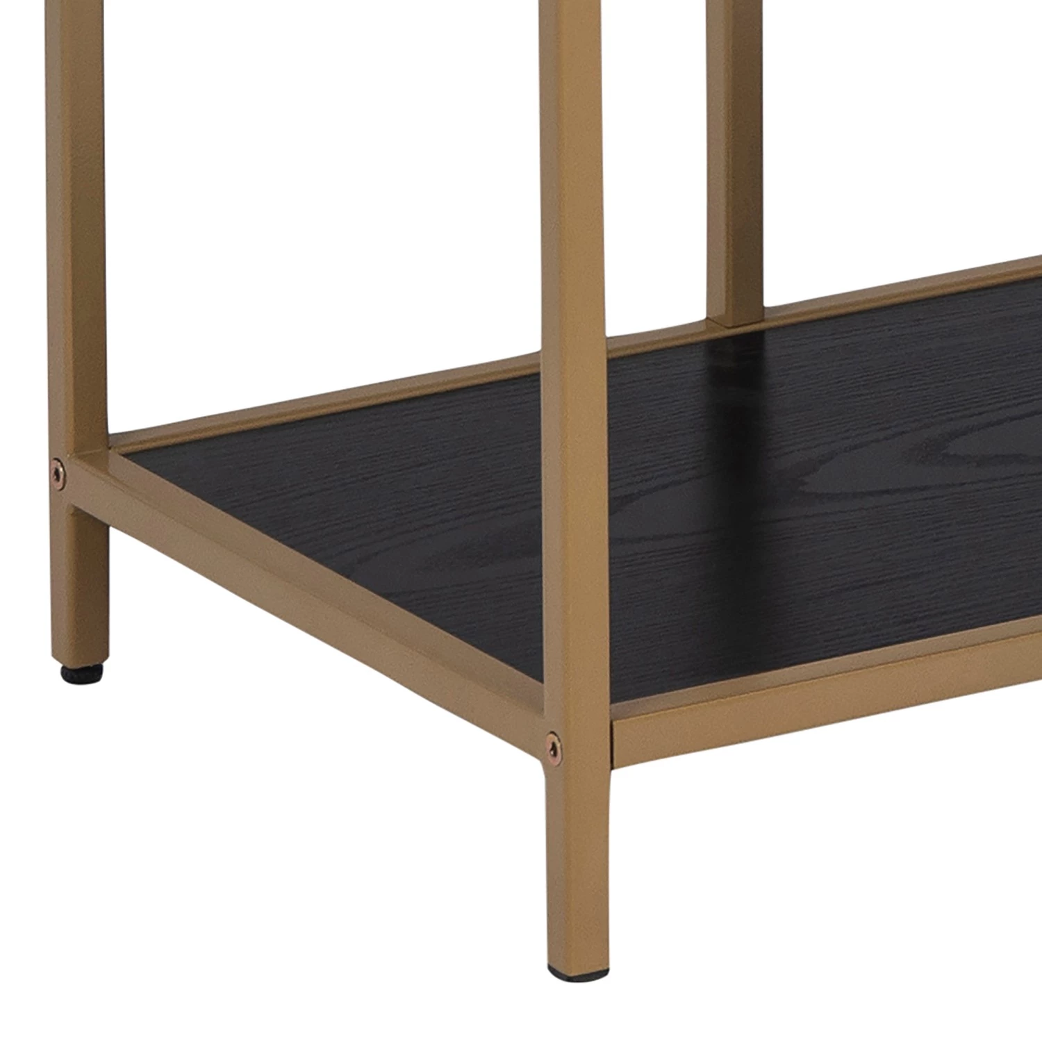 Red Living Étagère Coogee I - Noir / Doré - Hauteur : 114 cm 5 Red Living Étagère Coogee I - Noir / Doré - Hauteur : 114 cm – Image 5