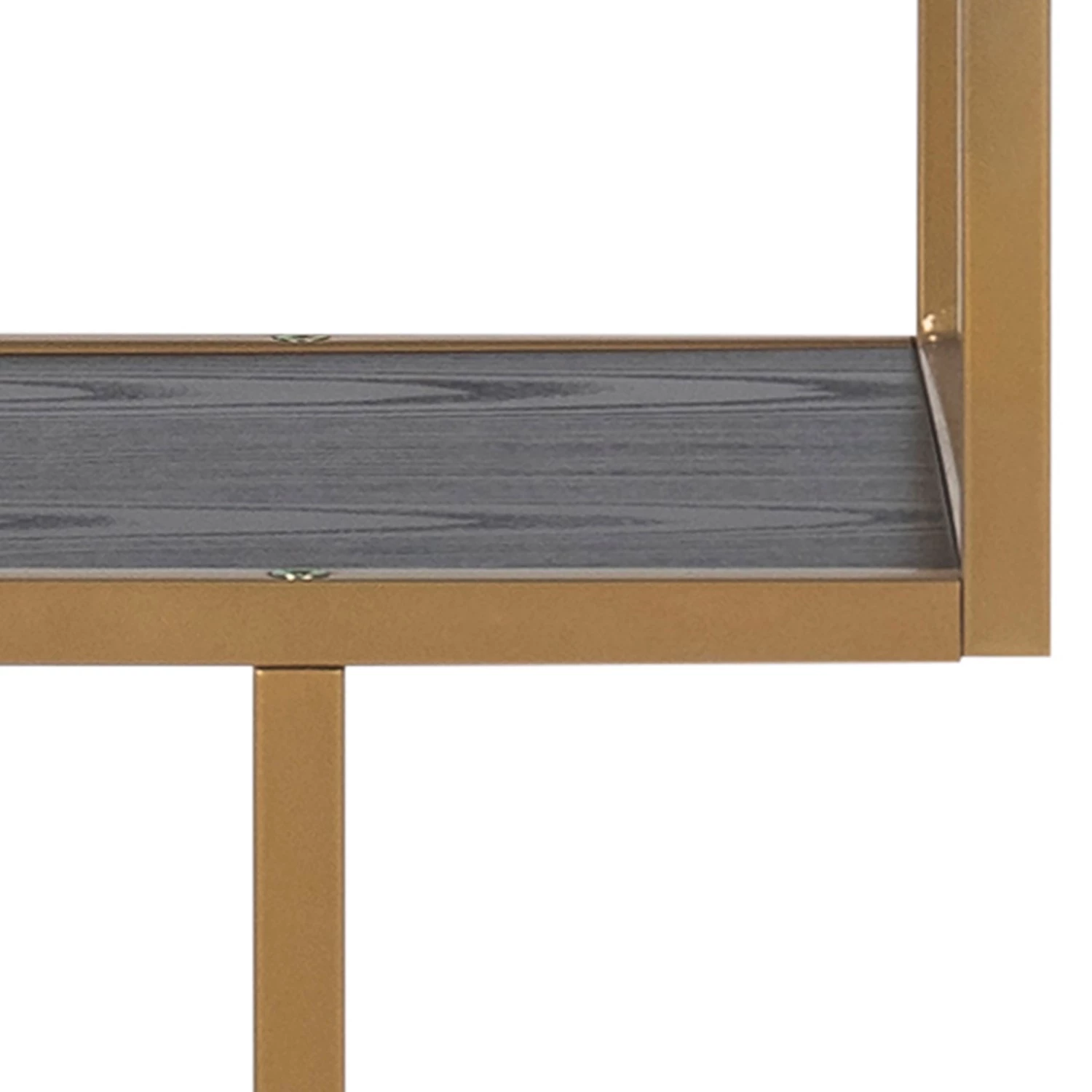 Red Living Étagère Coogee I - Noir / Doré - Hauteur : 114 cm 6 Red Living Étagère Coogee I - Noir / Doré - Hauteur : 114 cm – Image 6