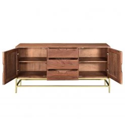 Jack & Alice Buffet Puyo - Acacia massif / Métal - Acacia / Doré 9 Jack & Alice Buffet Puyo - Acacia massif / Métal - Acacia / Doré -ÉcoMaison Soldes 1000264972 220118 13141200053 DETAILS P000000001000264972