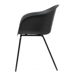Red Living Chaises à accoudoirs Eva (lot de 2) - Noir 5 Red Living Chaises à accoudoirs Eva (lot de 2) - Noir -ÉcoMaison Soldes 1000266952 210525 14342700125 DETAILS P000000001000266952
