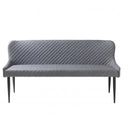 Red Living Banquette Elbi - Imitation cuir / Métal - Gris / Noir -ÉcoMaison Soldes 1000266965 210525 14343000190 DETAILS P000000001000266965