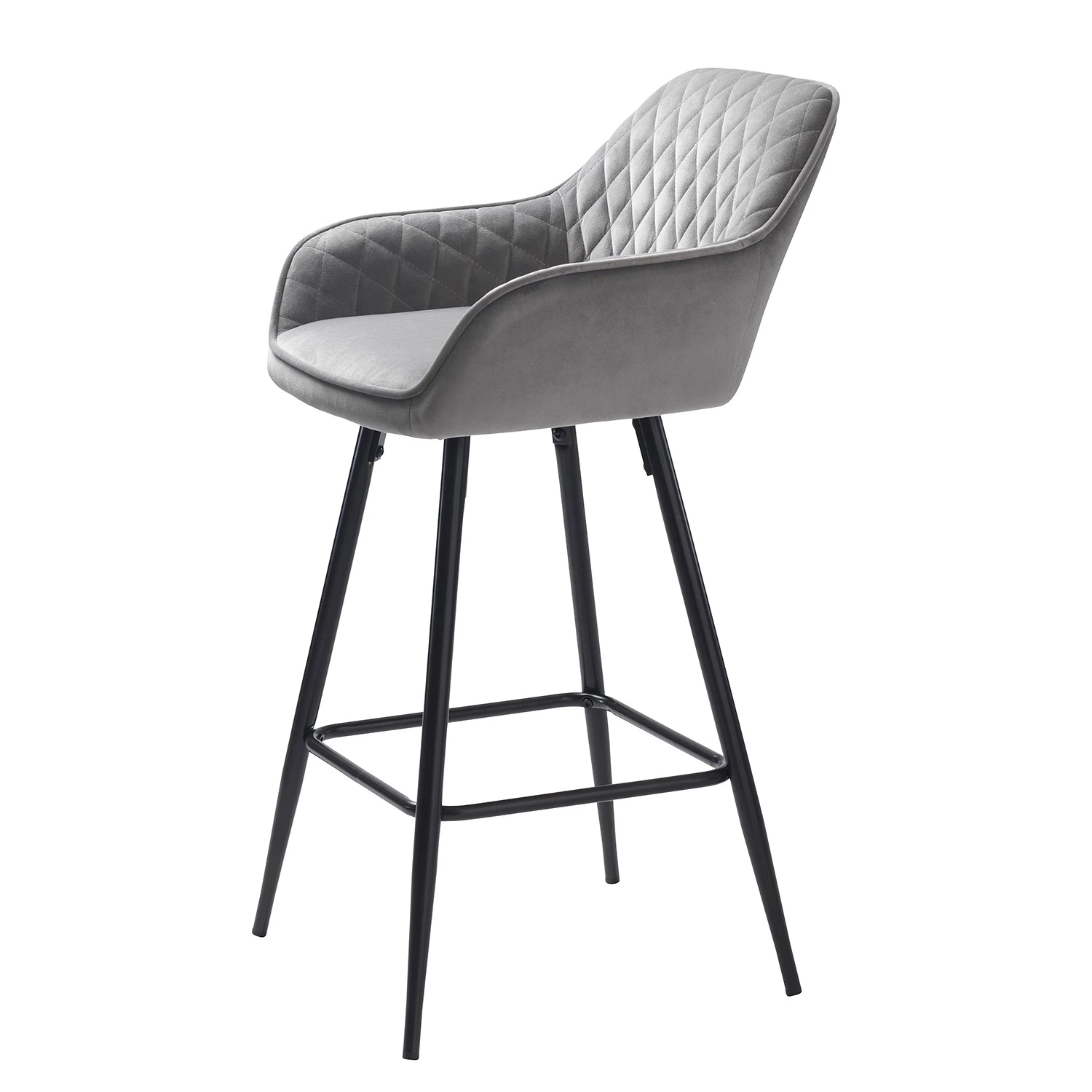 Red Living Chaise de bar Dela - Gris 1 Red Living Chaise de bar Dela - Gris