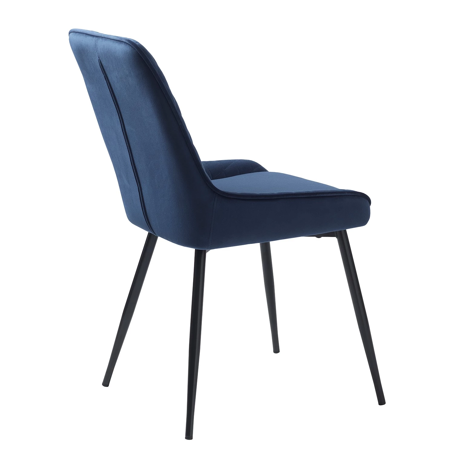 Red Living Chaises Dela (lot de 2) - Bleu marine 2 Red Living Chaises Dela (lot de 2) - Bleu marine – Image 2