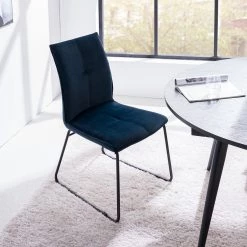 Ars manufacti Chaises capitonnées Veera (lot de 2) - Bleu nuit 16 Ars manufacti Chaises capitonnées Veera (lot de 2) - Bleu nuit -ÉcoMaison Soldes 1000270012 220615 021 MOOD DETAILS P000000001000270012 mood