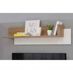 Norrwood Étagère murale Boyd I - Imitation chêne / Blanc -ÉcoMaison Soldes 1000270213 210609 06153800031 MOOD DETAILS P000000001000270213 mood