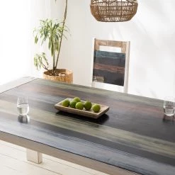 Wolf-Möbel Table Goa White - Partiellement en manguier massif - Manguier vintage blanc 13 Wolf-Möbel Table Goa White - Partiellement en manguier massif - Manguier vintage blanc -ÉcoMaison Soldes 1000271075 220621 030 DETAILS P000000001000271075