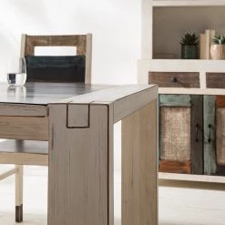 Wolf-Möbel Table Goa White - Partiellement en manguier massif - Manguier vintage blanc 14 Wolf-Möbel Table Goa White - Partiellement en manguier massif - Manguier vintage blanc -ÉcoMaison Soldes 1000271075 220621 031 DETAILS P000000001000271075