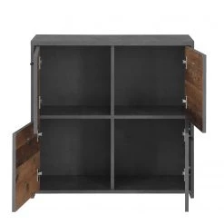 Loftscape Buffet Rison II - Gris foncé / Imitation bois ancien 11 Loftscape Buffet Rison II - Gris foncé / Imitation bois ancien -ÉcoMaison Soldes 1000272364 210819 07024300045 DETAILS P000000001000272364