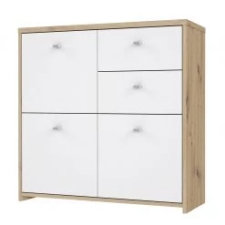 Loftscape Buffet Rison III - Imitation chêne Artisan / Blanc