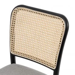 Studio Copenhagen Chaises Cutis (lot de 2) - Rotin et tissu / Hêtre massif - Gris lumineux 20 Studio Copenhagen Chaises Cutis (lot de 2) - Rotin et tissu / Hêtre massif - Gris lumineux -ÉcoMaison Soldes 1000273457 220420 045 DETAILS P000000001000273457