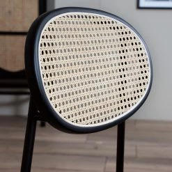 Studio Copenhagen Chaises Davie (lot de 2) - Rotin et tissu / Métal - Bleu 25 Studio Copenhagen Chaises Davie (lot de 2) - Rotin et tissu / Métal - Bleu -ÉcoMaison Soldes 1000273462 220819 030 DETAILS P000000001000273462