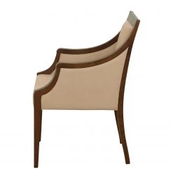 Velvet Studio Chaise à accoudoirs Tofino - Tissu / Hêtre massif - Camel / Hêtre -ÉcoMaison Soldes 1000274311 210709 14175100099 DETAILS P000000001000274311