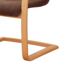 Norrwood Chaise à accoudoirs Rowena - Tissu / Hêtre massif - Tabac / Hêtre -ÉcoMaison Soldes 1000274335 210709 14180800262 DETAILS P000000001000274335