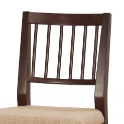 Velvet Studio Chaise de bar Nieva - Tissu / Hêtre massif - Camel / Noyer -ÉcoMaison Soldes 1000274336 210709 14180800266 DETAILS P000000001000274336