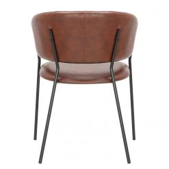 Ars manufacti Chaise à accoudoirs Acoma - Marron 14 Ars manufacti Chaise à accoudoirs Acoma - Marron -ÉcoMaison Soldes 1000274886 220107 103354000113 DETAILS P000000001000274886