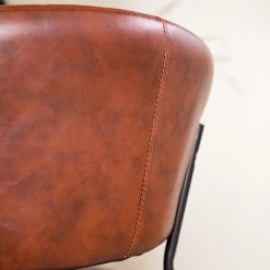 Ars manufacti Chaise à accoudoirs Acoma - Marron 19 Ars manufacti Chaise à accoudoirs Acoma - Marron -ÉcoMaison Soldes 1000274886 220519 032 DETAILS P000000001000274886