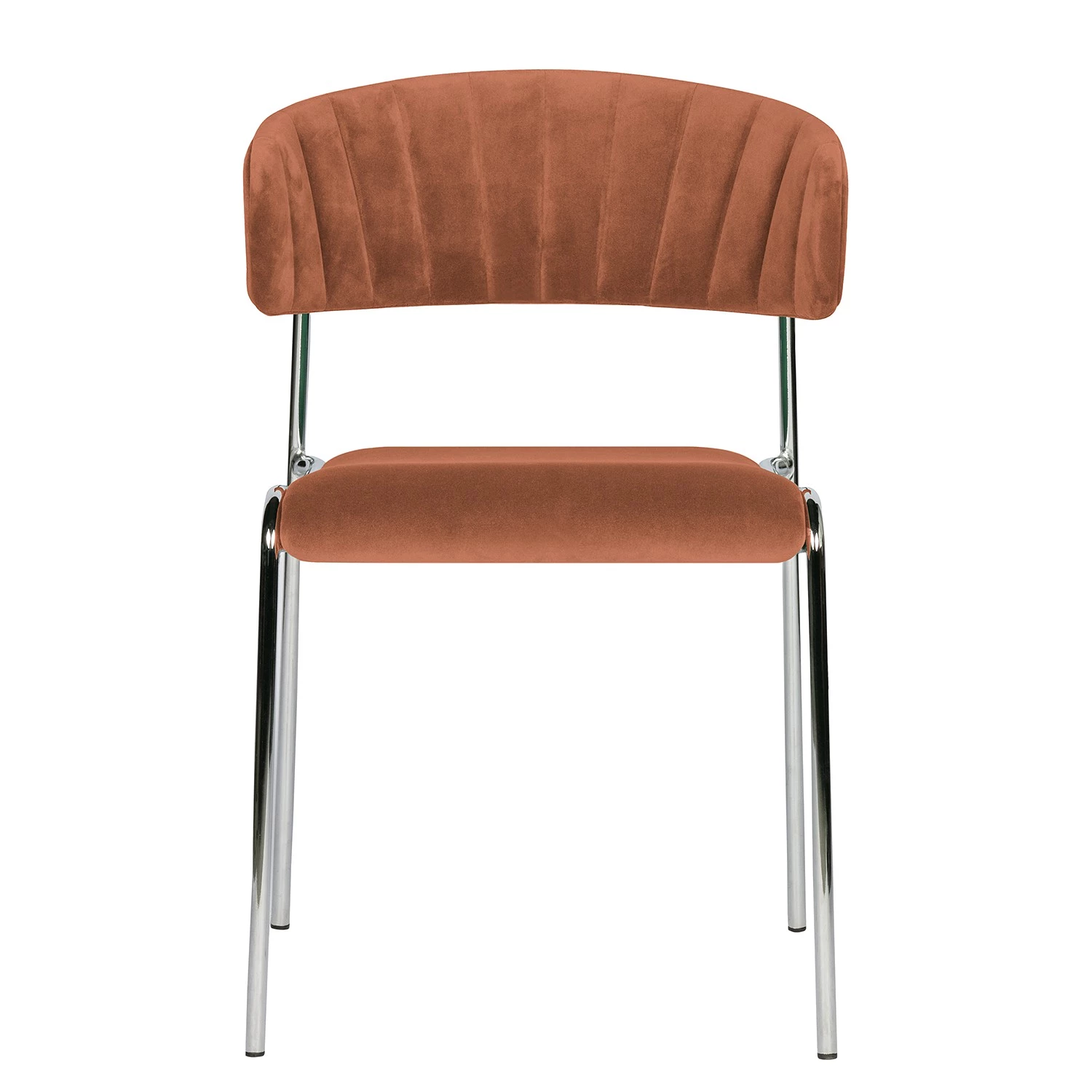 Red Living Chaises Biby (lot de 2) - Saumon 3 Red Living Chaises Biby (lot de 2) - Saumon – Image 3