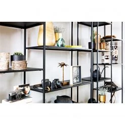 Red Living Étagère Jurby I - Métal - Noir -ÉcoMaison Soldes 1000275625 210630 12465300095 DETAILS P000000001000275625