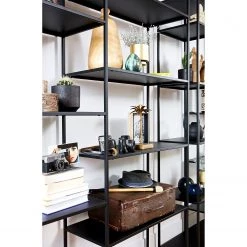 Red Living Étagère Jurby II - Métal - Noir -ÉcoMaison Soldes 1000275637 210630 12470000157 DETAILS P000000001000275637